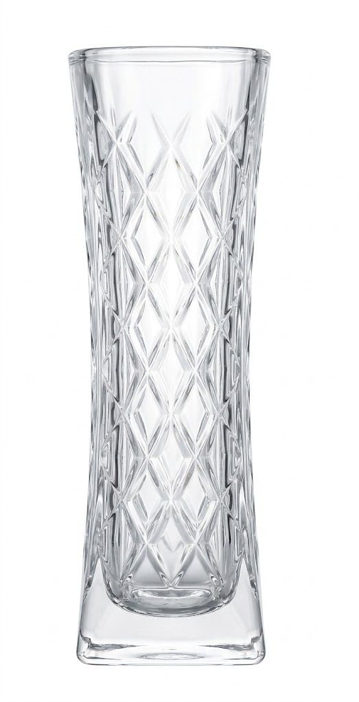 1102 (Crystal Elegance Diamond-Cut Glass Vase) - Image 2