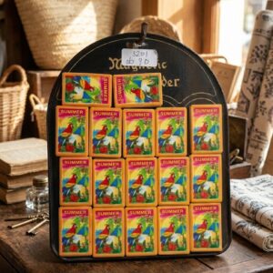 1201 ( "SUMMER" Tropical Parrot Magnetic Memo Holders )
