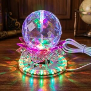 1239 (Prism Glow Crystal LED Disco Lamp)