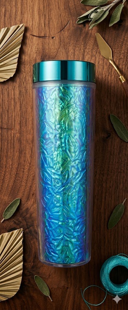 1289 (Ocean Glow Iridescent Thermal Tumbler Bottle)