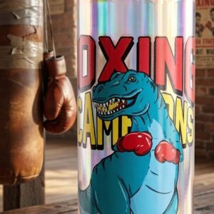 1299 (Dino Boxing Champs Kids Water Bottle)
