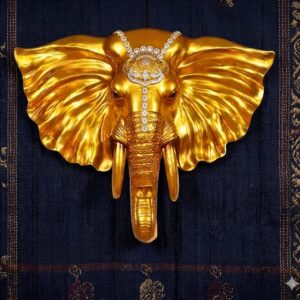 12NO ( Royal Golden Elephant Wall Hanging )