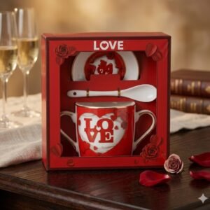 1389 (Romantic Love Heart Mug Gift Set)