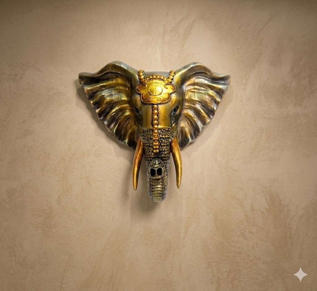 13NO ( Royal Heritage Elephant Wall Décor )
