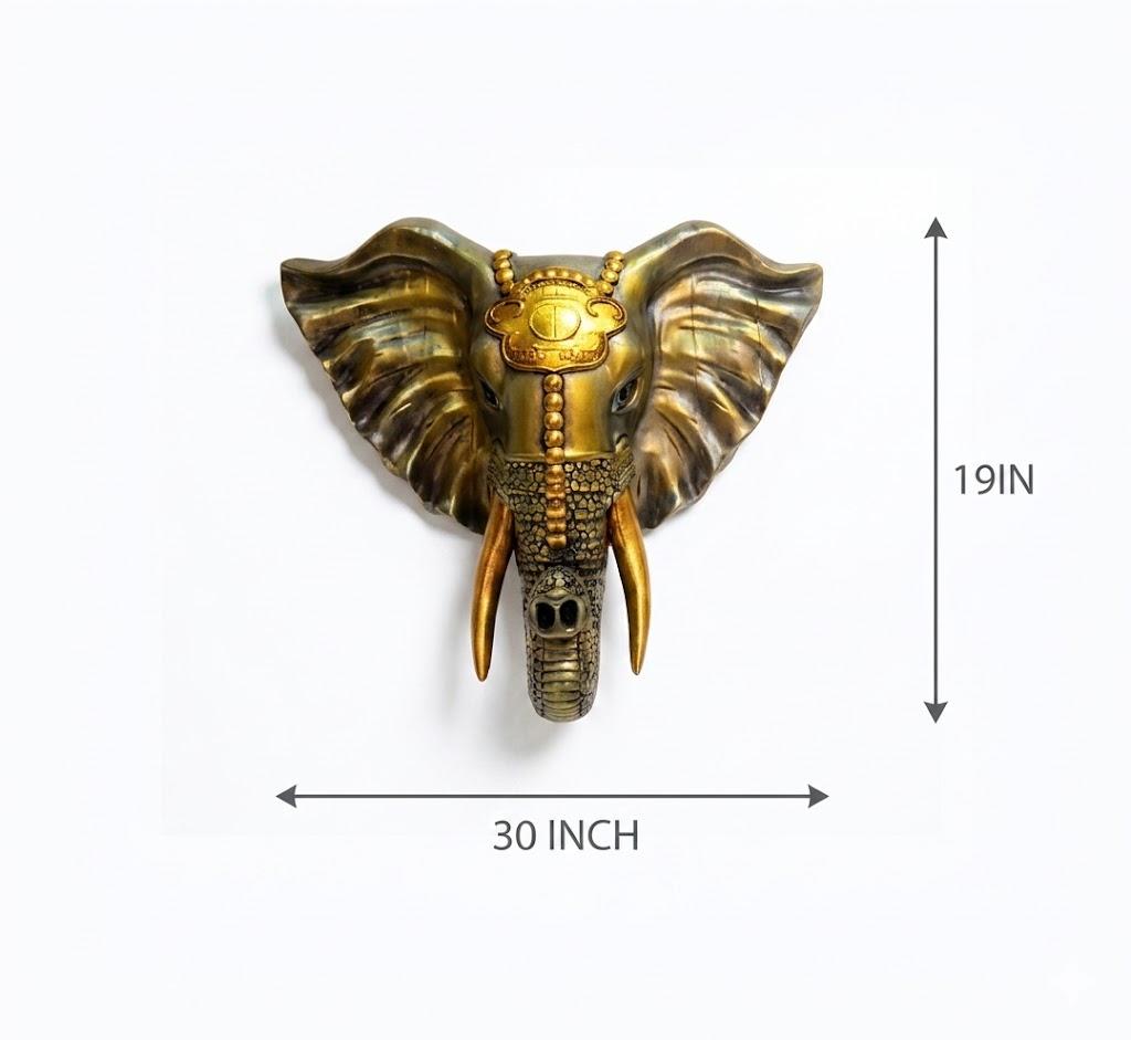 13NO ( Royal Heritage Elephant Wall Décor ) - Image 2