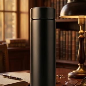 1515 ( Matte Black Insulated Smart Thermos )