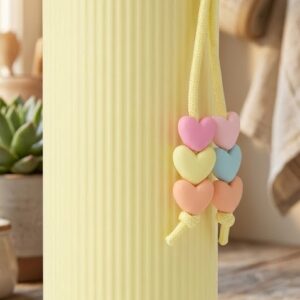 1531 (Pastel Charm Ribbed Thermal Bottle)