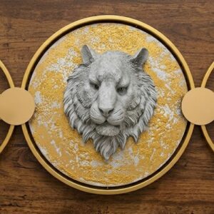 16 NO ( Royal Lion Harmony Metal Wall Art )