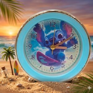 1773 ( Cute Cartoon Surfing Character Table Alarm Clock )