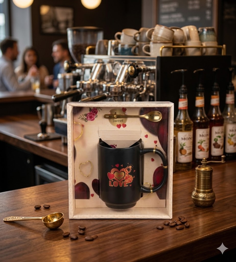 1814 (Sweet Love Coffee Mug Gift Set)