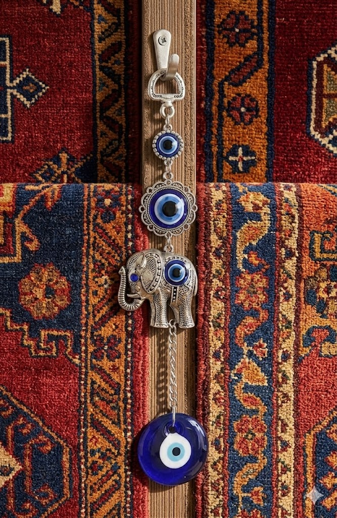 1891 (Elephant Guardian Evil Eye Hanging)