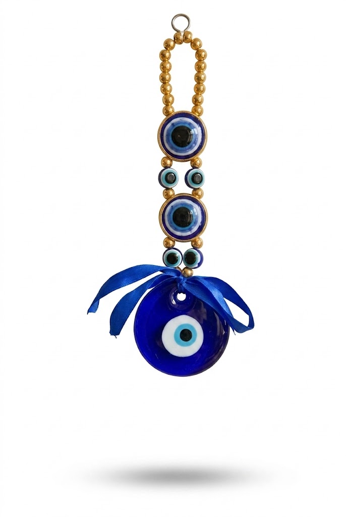 1899 (Golden Bead Evil Eye Harmony Hanging) - Image 2