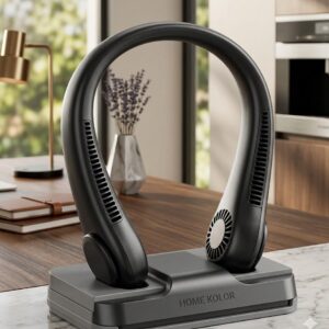 210 ( Home Kolor Bladeless Portable Neck Fan with Dedicated Charging Dock )