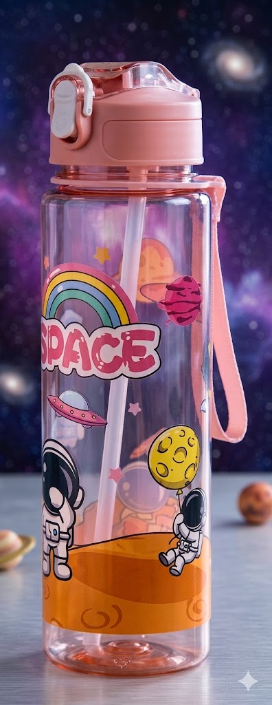 2868 ( Galaxy Explorer “Space Adventure” Kids Water Bottle )