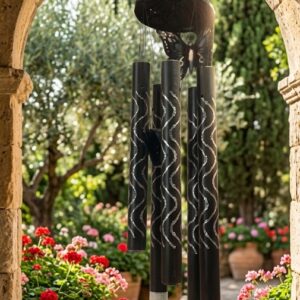 308 (Decorative Metal Wind Chime Elegant Outdoor Hanging Chime)