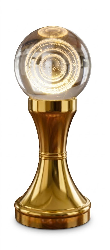 3337 (Celestial Orbit Crystal Sphere Lamp) - Image 2