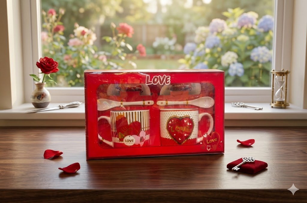 3368 (Romantic Love Duo Mug Gift Set)