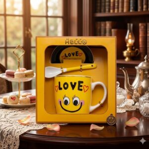 3376 (Happy Love Smiley Mug Gift Set)