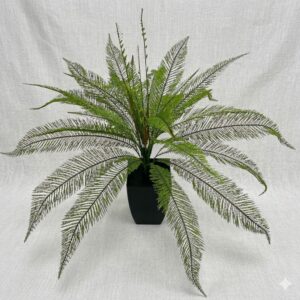 3853 (Elegant Artificial Fern Plant in Designer Pot)