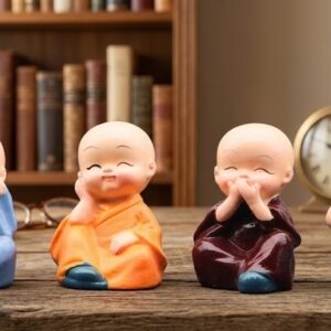 4859 (Four Wise Monk Figurines)