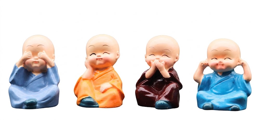 4859 (Four Wise Monk Figurines) - Image 2