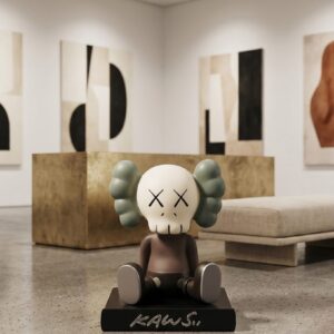 5219 (Modern Abstract Skull Art Figurine)