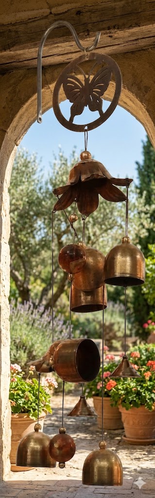 5561 (Rustic Butterfly Wind Chime)