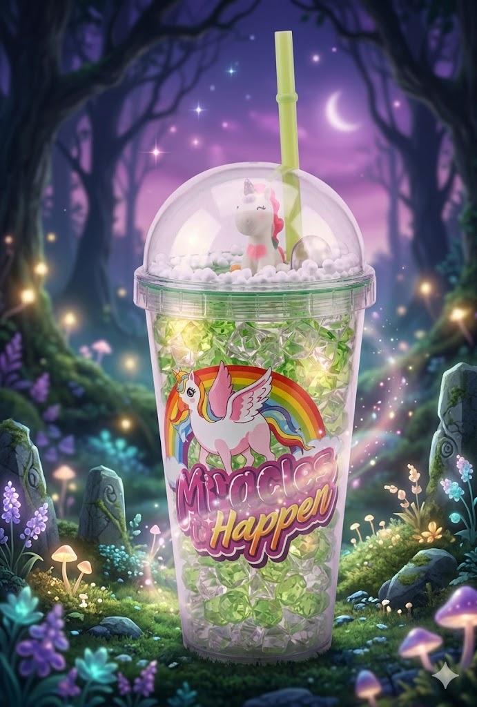 5678 (Magic Unicorn Glitter Tumbler)