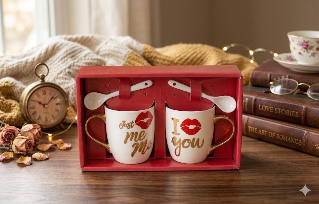 5749 (Romantic Couple Mug Gift Set)