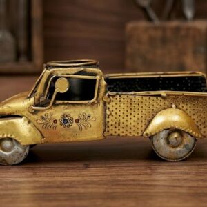 654 ( Vintage Handmade Decorative Mini Truck Showpiece )