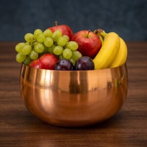 7017 ( Classic Copper Fruit Decorative Serving Bowl )
