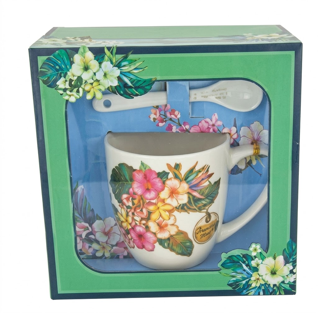 7019 (Tropical Bloom Elegance Mug Gift Set) - Image 2