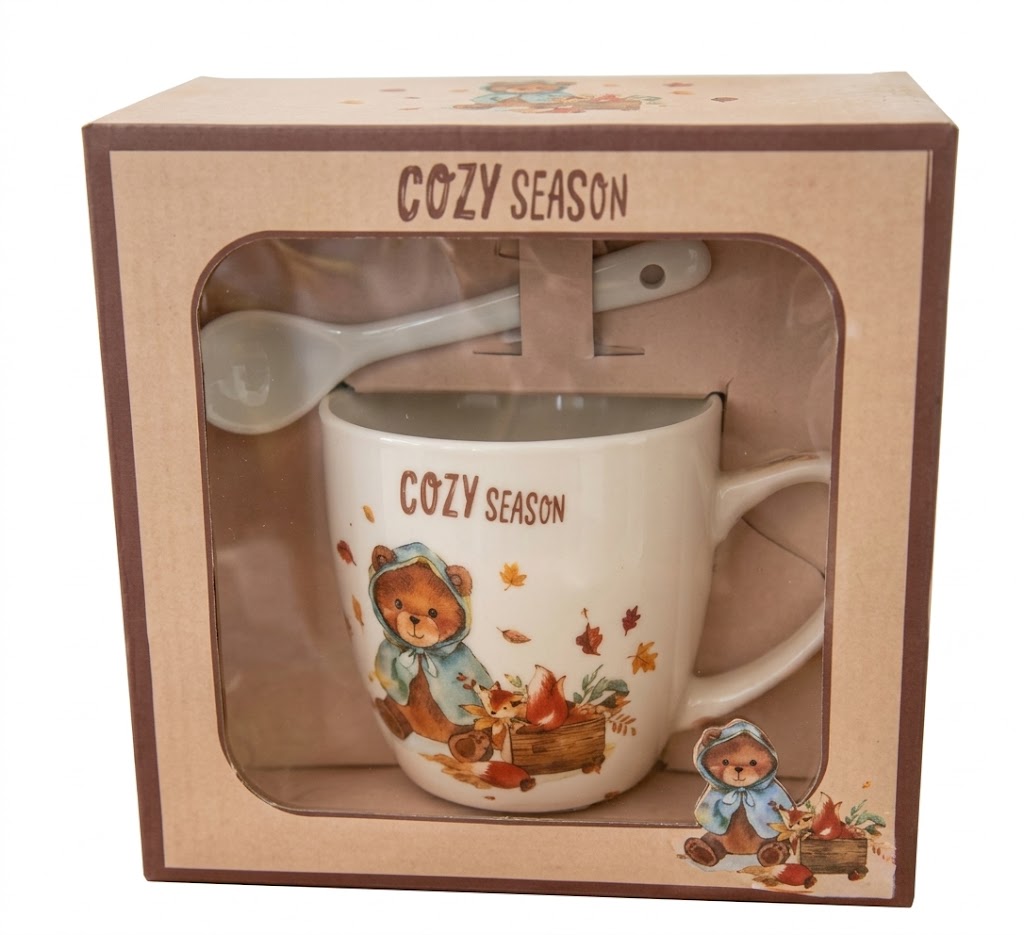 7046 (Cozy Season Woodland Mug Gift Set) - Image 2
