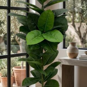 7248-3 (Elegant Artificial Rubber Plant)