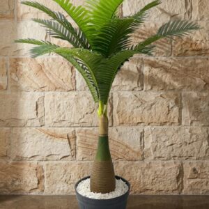 7275 (Elegant Artificial Palm Plant in Decorative Pot)