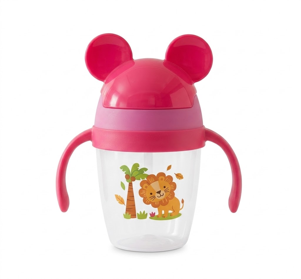 7322 ( Cute Baby Training Sipper Cup with Handles ) - Image 2
