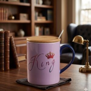 7450 (Royal King Crown Ceramic Mug Set)