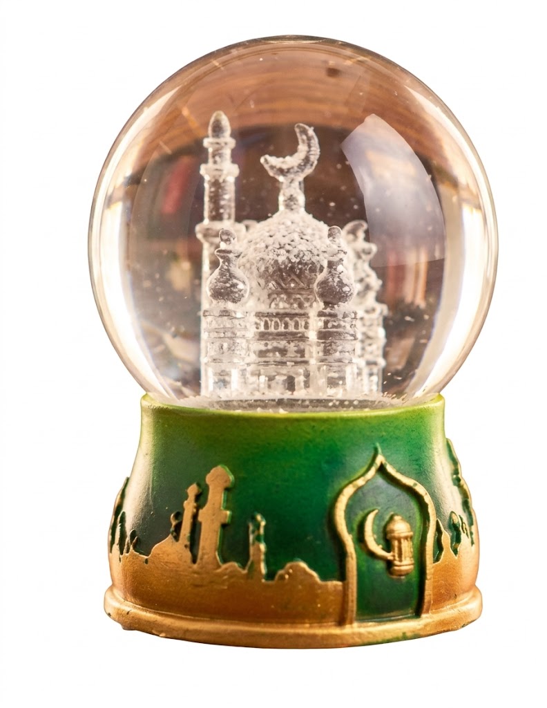 8097 (Celestial Crescent Mosque Snow Globe) - Image 2