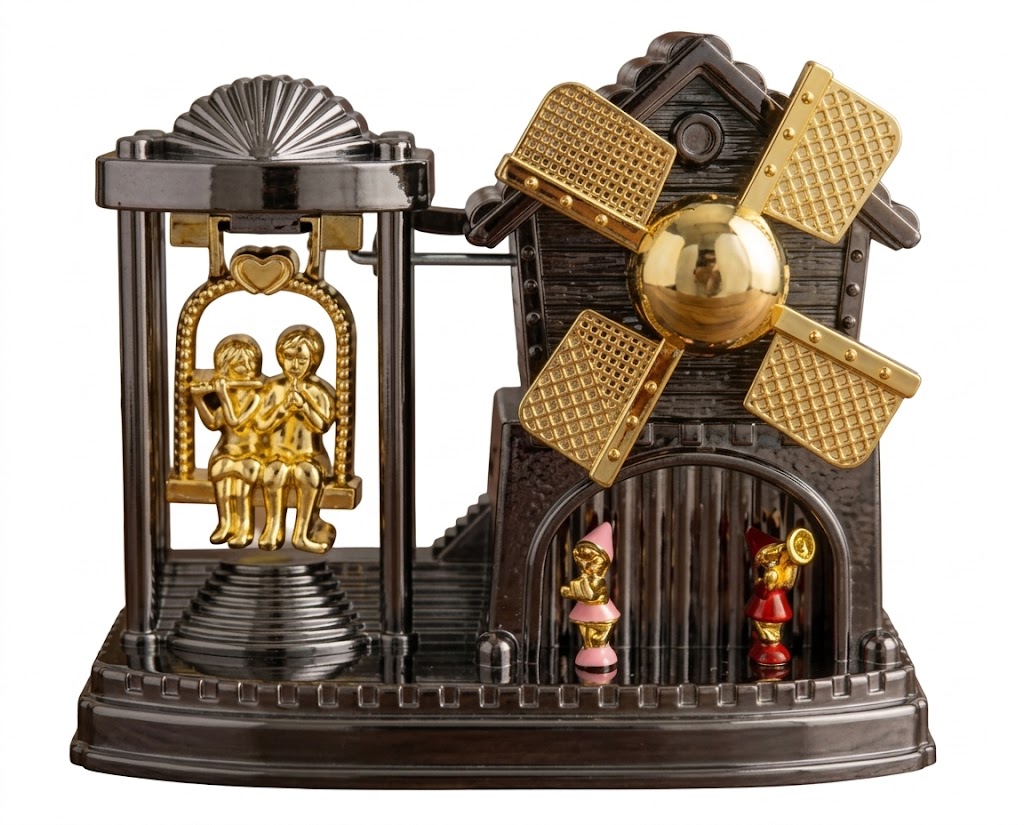 810 (Romantic Vintage Windmill Couple Showpiece) - Image 2