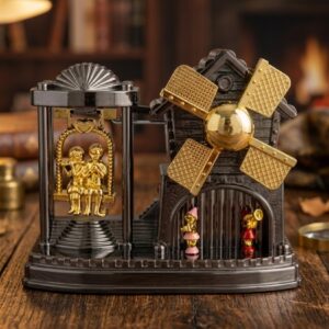 810 (Romantic Vintage Windmill Couple Showpiece)