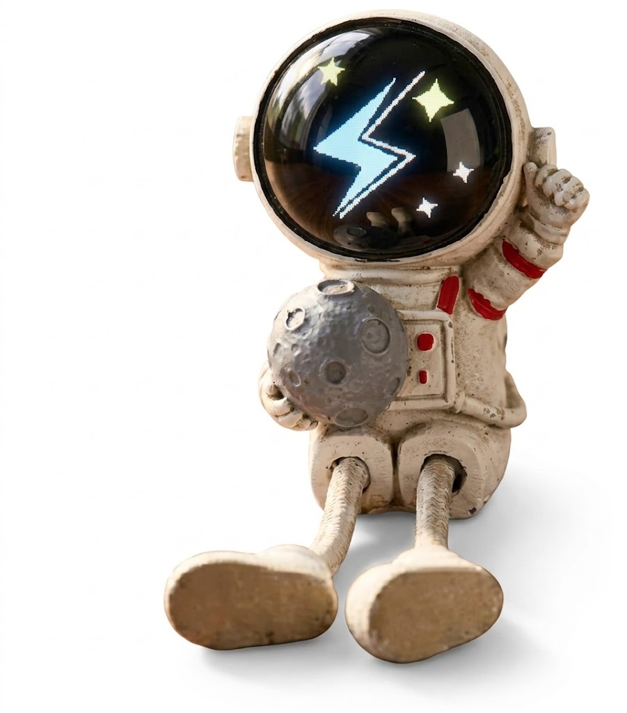 8078 (Cosmic Dreamer Astronaut Figurine) - Image 2