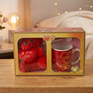 8243 (Romantic Love Gift Set with Teddy Bear & Mug)