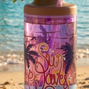 8358 (Palm Paradise “Sun, Love & Sand” Tumbler)