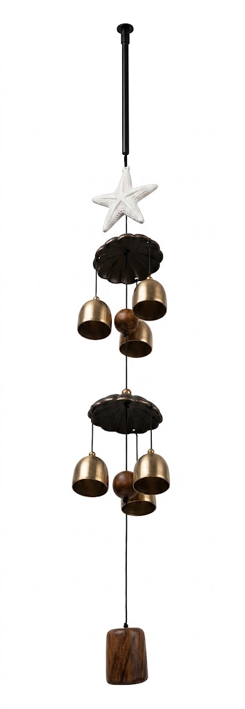8665 (Coastal Serenity Starfish Wind Chime) - Image 2