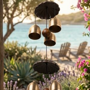 8665 (Coastal Serenity Starfish Wind Chime)