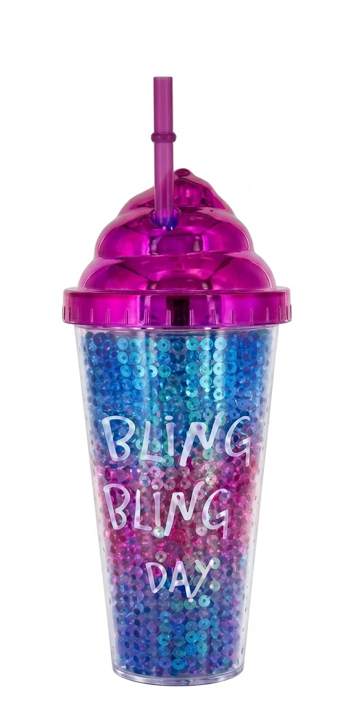 8886 (Bling Bling Day Glitter Tumbler) - Image 2
