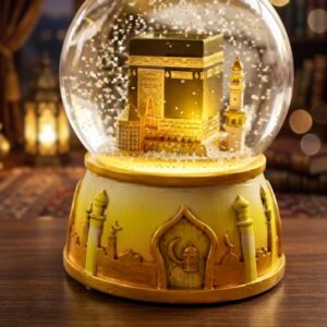 8905 (Sacred Kaaba Illuminated Snow Globe)