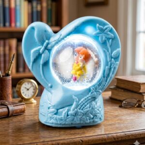 9170 (Enchanted Love Heart Snow Globe Figurine)