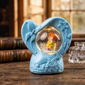 9170 (Enchanted Heart Kids Snow Globe Figurine)