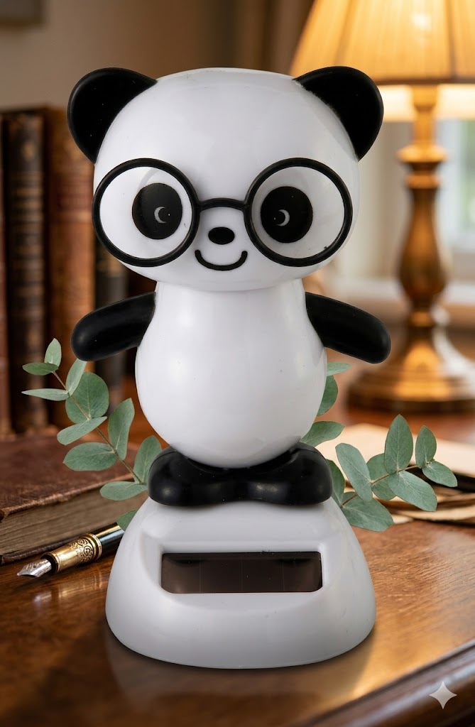 968 (Solar-Powered Dancing Panda Figurine)